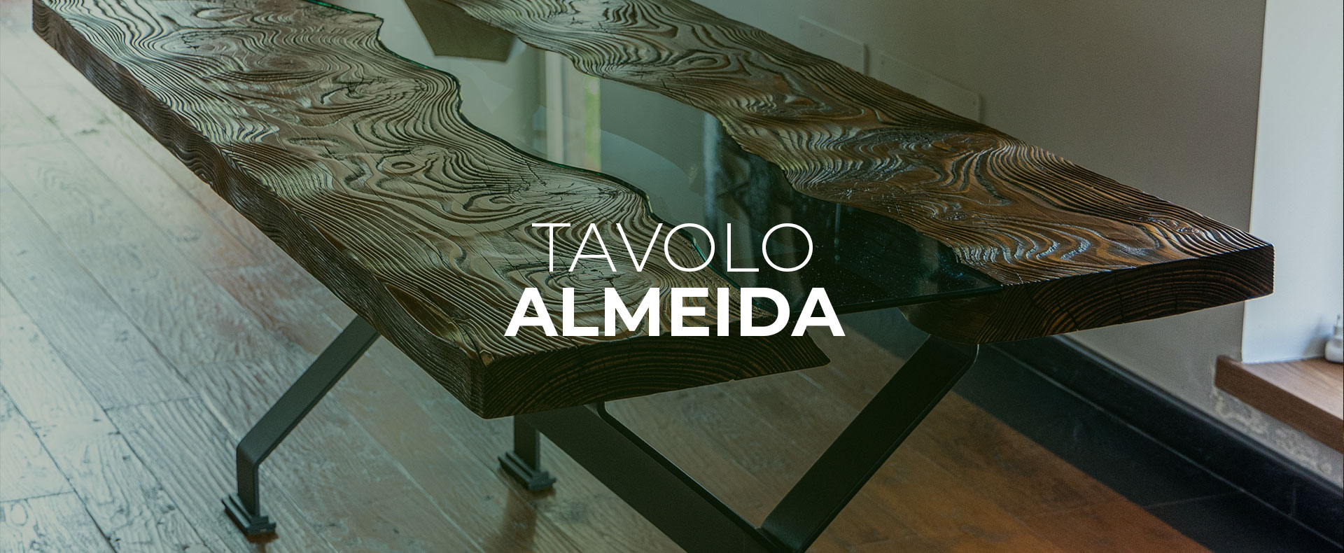 tavolo-almeida-in-legno-vetro-soffiato-e-ferro-stile-industrial-industriale-velletri-roma-provincia